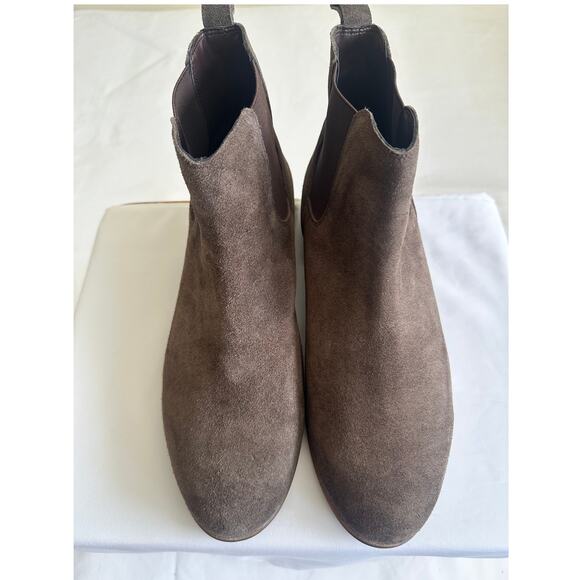 Hawkings McGill Brown Suede Chelsea Ankle Boots Mens Size 9.5 Pull On Classic main image 5
